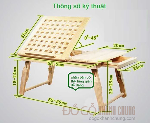 bàn gấp laptop