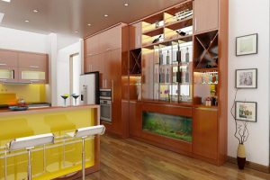 bộ sưu tập mẫu kệ rượu âm tường đẹp nhất 2018