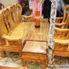 bàn ghế gỗ gõ đỏ