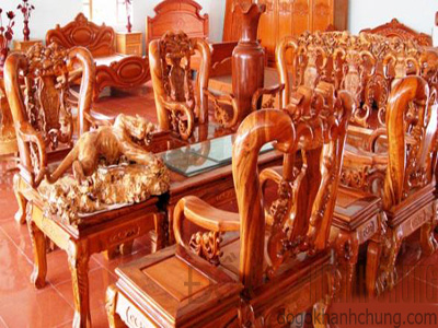bàn ghế gỗ gõ đỏ
