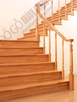 cầu thang gỗ
