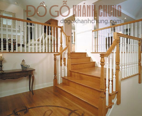 cầu thang gỗ