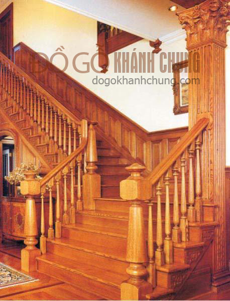 cầu thang gỗ