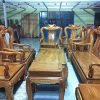 Bàn ghế phòng khách gỗ gõ đỏ