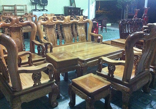 bàn ghế phòng khách 10 món