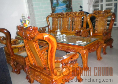 bàn ghế gỗ gõ đỏ